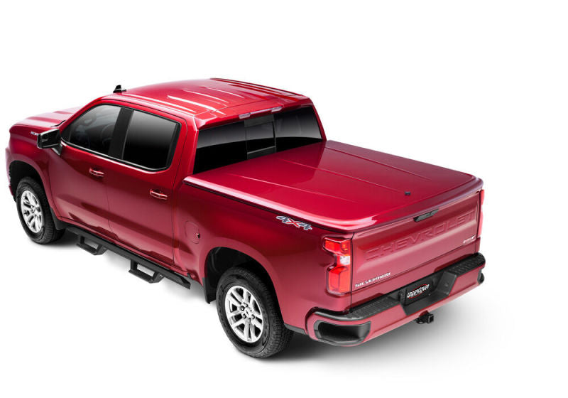 Load image into Gallery viewer, UnderCover 19-20 Chevy Silverado 1500 6.5ft Lux Bed Cover - Black Meet Kettle
