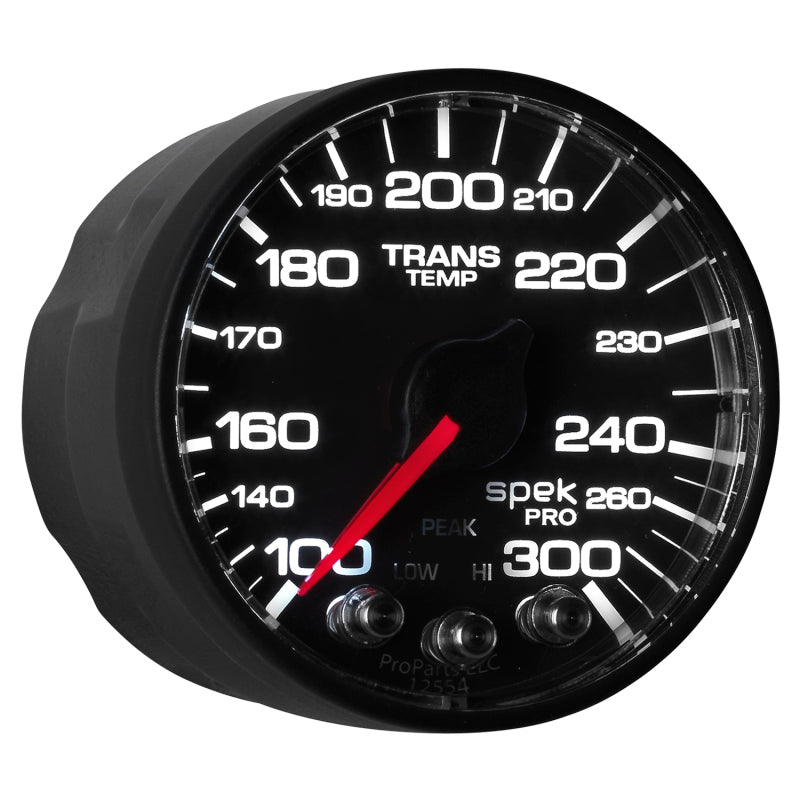 Load image into Gallery viewer, Autometer Spek-Pro 52.4mm 100-300 Deg F Digital Stepper Motor Trans Temp Gauge
