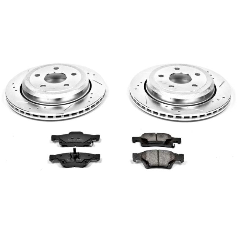 Load image into Gallery viewer, Power Stop 11-19 Dodge Durango Rear Z23 Evolution Sport Brake Kit
