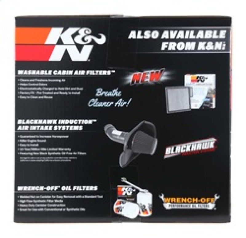 Load image into Gallery viewer, K&amp;N 63 Series Aircharger Performance Intake Kit Chevy/GMC 14-15 Silverado/Sierra 1500 5.3L/6.2L V8
