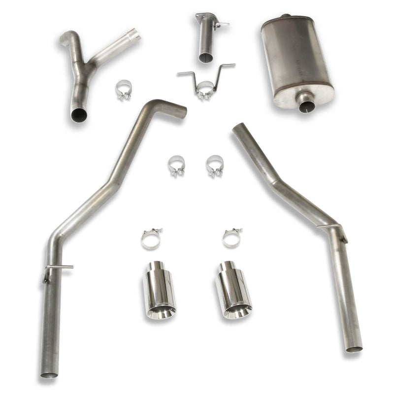 Load image into Gallery viewer, JBA 19-20 Ram 1500 5.7L 304SS Dual Rear Exit Cat-Back Exhaust
