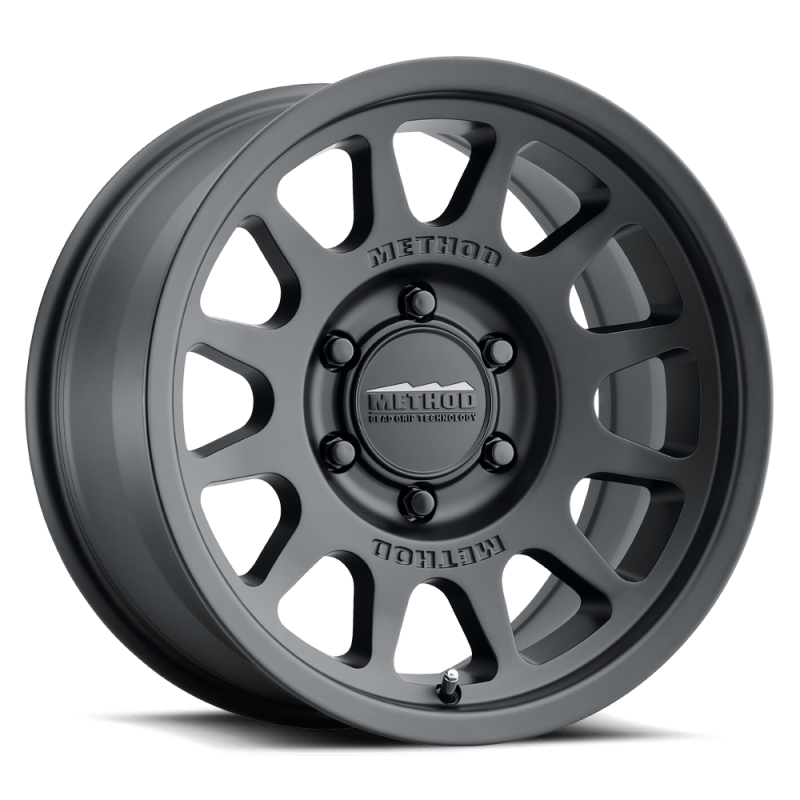 Load image into Gallery viewer, Method MR703 17x7.5 +50mm Offset 6x130 84.1mm CB Matte Black Wheel
