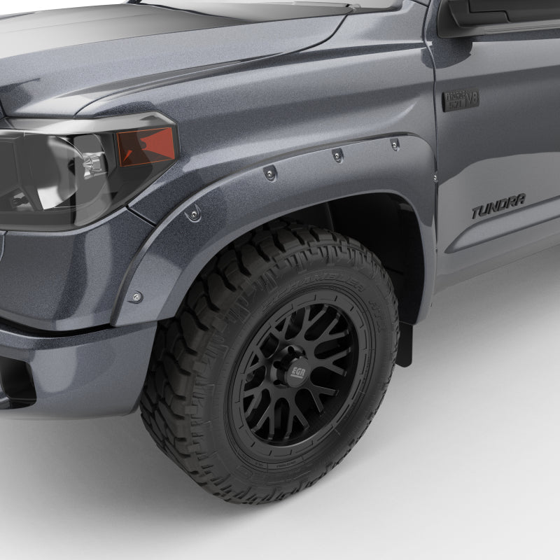 Load image into Gallery viewer, EGR 14+ Toyota Tundra Bolt-On Look Color Match Fender Flares - Set - MagneticGray
