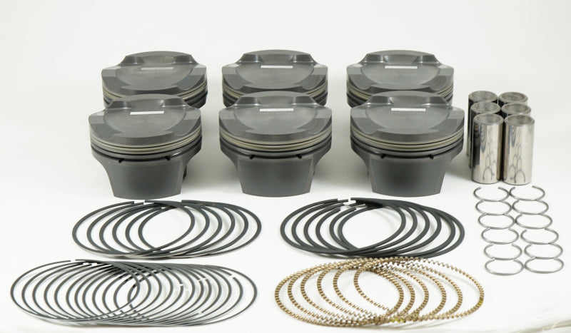 Load image into Gallery viewer, Mahle MS BMW N54 B30 3.0L 84.50mm x 31.7mm CH 17.2cc 314g 10.3CR Pistons (Set of 6)
