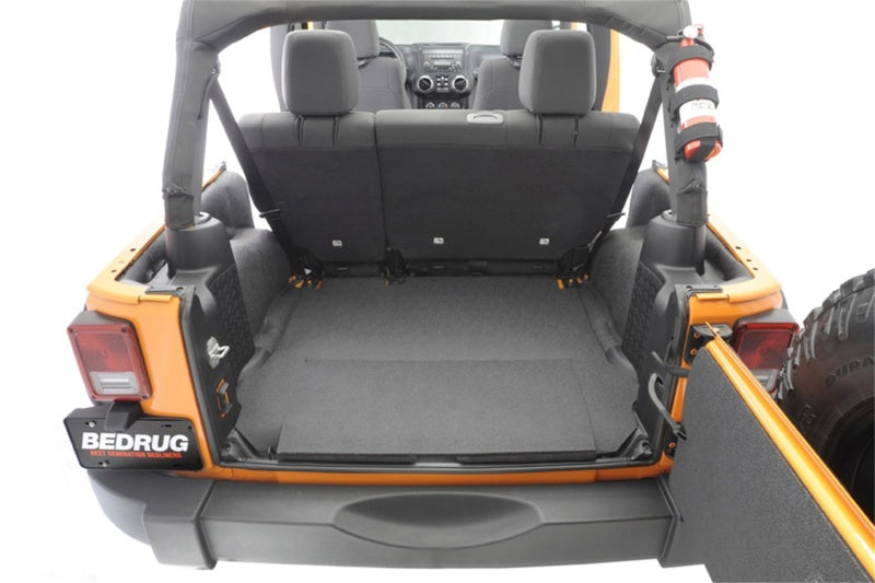 Load image into Gallery viewer, BedRug 11-16 Jeep JK 2Dr Rear 5pc BedTred Cargo Kit (Incl Tailgate &amp; Tub Liner)
