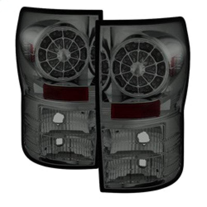 Load image into Gallery viewer, Spyder Toyota Tundra 07-13 LED Tail lights Smoke ALT-YD-TTU07-LED-SM
