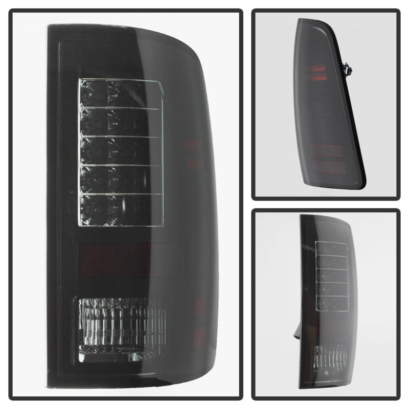 Load image into Gallery viewer, Spyder Dodge Ram 1500 13-14 13-14 LED Tail Lights LED Model only - Blk Smke ALT-YD-DRAM13-LED-BSM
