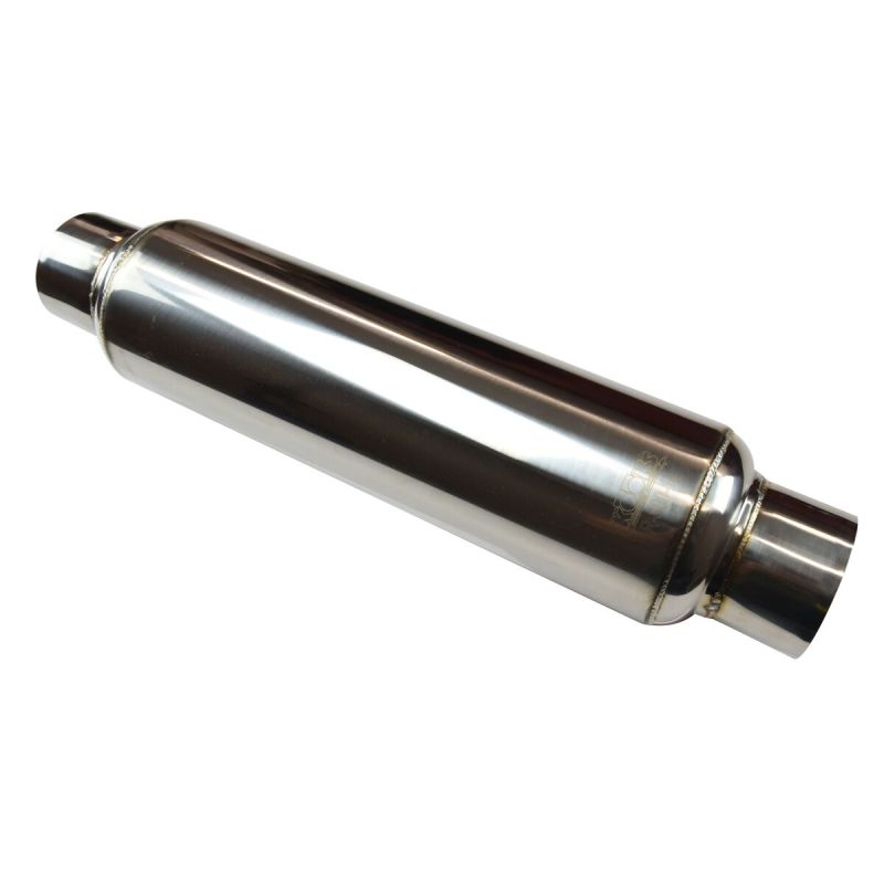 Load image into Gallery viewer, Kooks Universal 3in Round Muffler 14in Long. Pol SS

