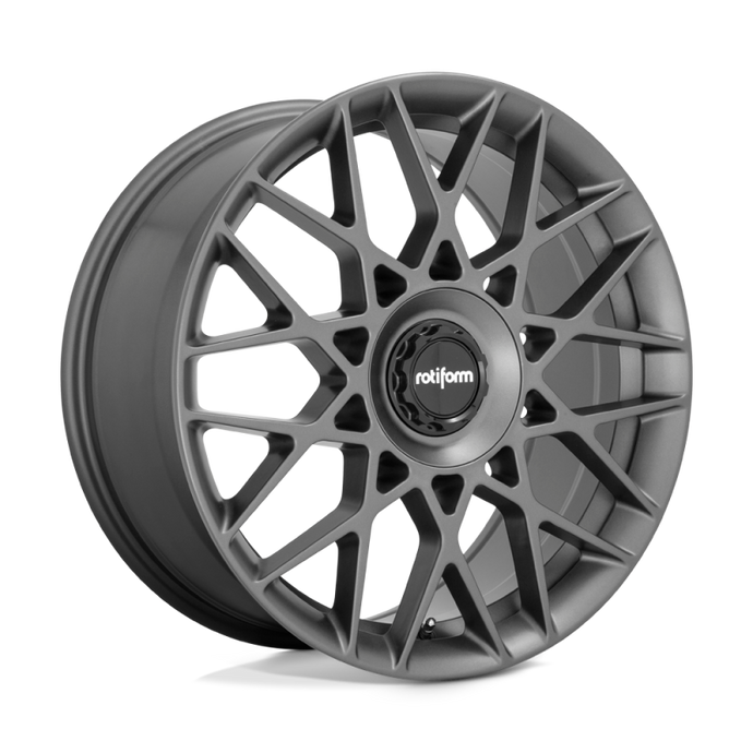 Rotiform R166 BLQ-C Wheel 19x8.5 5x112/5x120 45 Offset Concial Seats - Anthracite