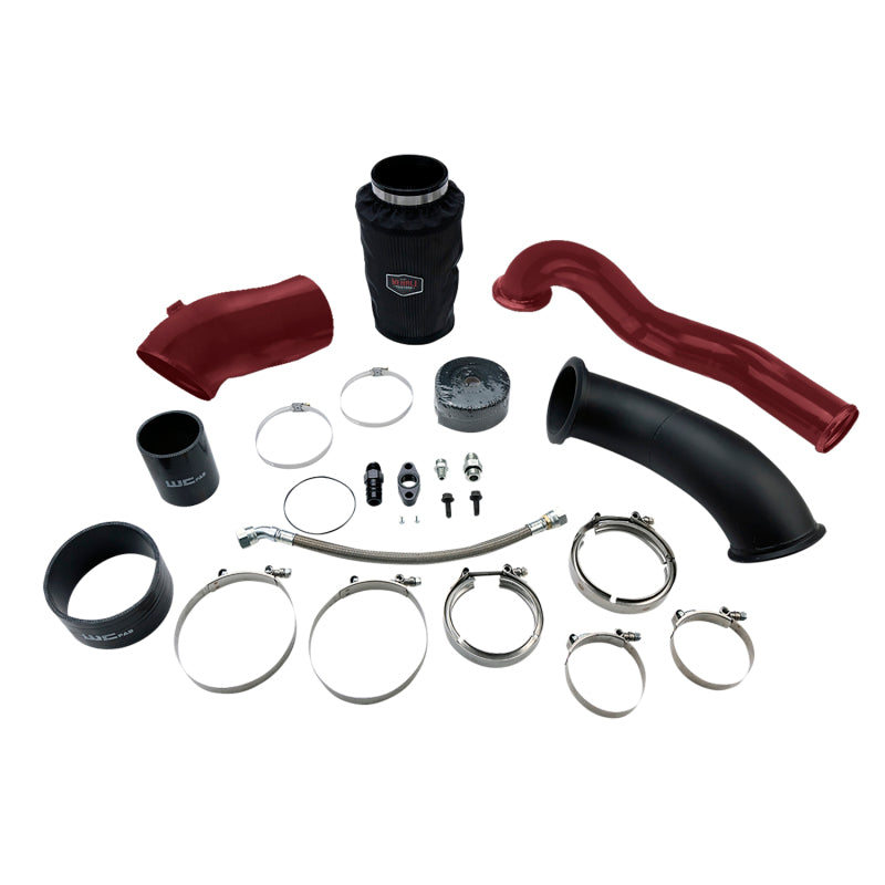 Load image into Gallery viewer, Wehrli 04.5-07 Dodge 5.9L Cummins S400 Turbo 2nd Gen Swap Kit (No Turbo/Manifold) - WCFab Red
