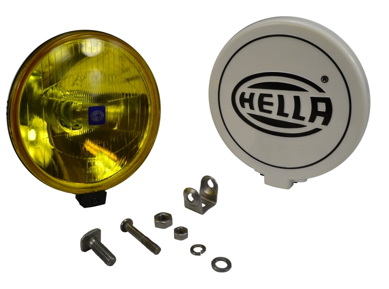 Load image into Gallery viewer, Hella 500 Series ECE 6.4in 55W Round Driving Beam Amber Light
