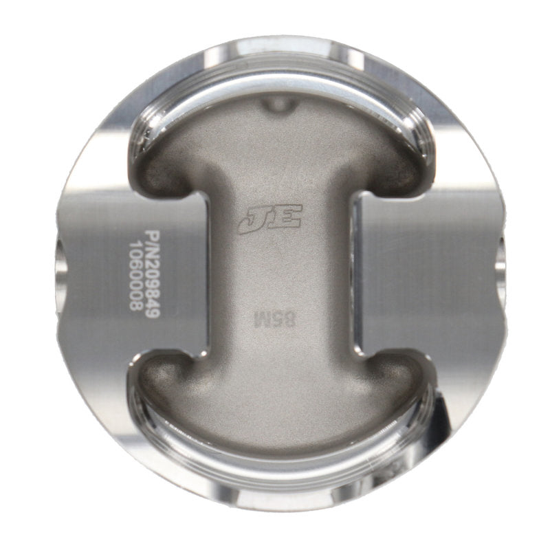 Load image into Gallery viewer, JE Pistons 97-07 Nissan SR20VE/VET 86mm Bore - STD Size - 41.8cc - 9.0 CR - Set of 4 Pistons
