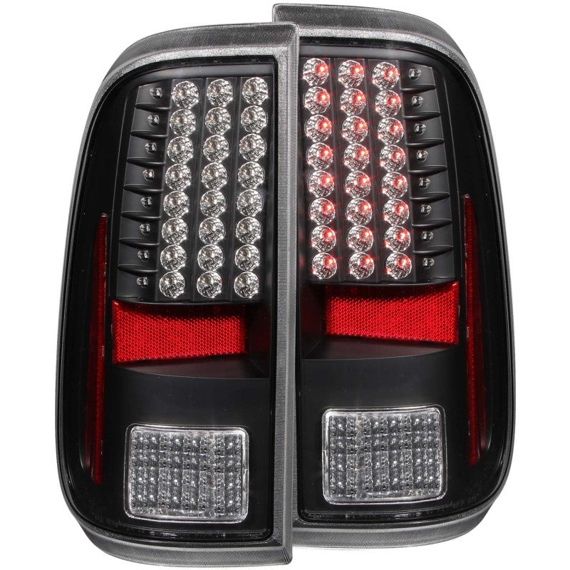 Load image into Gallery viewer, ANZO 2008-2015 Ford F-250 LED Taillights Black
