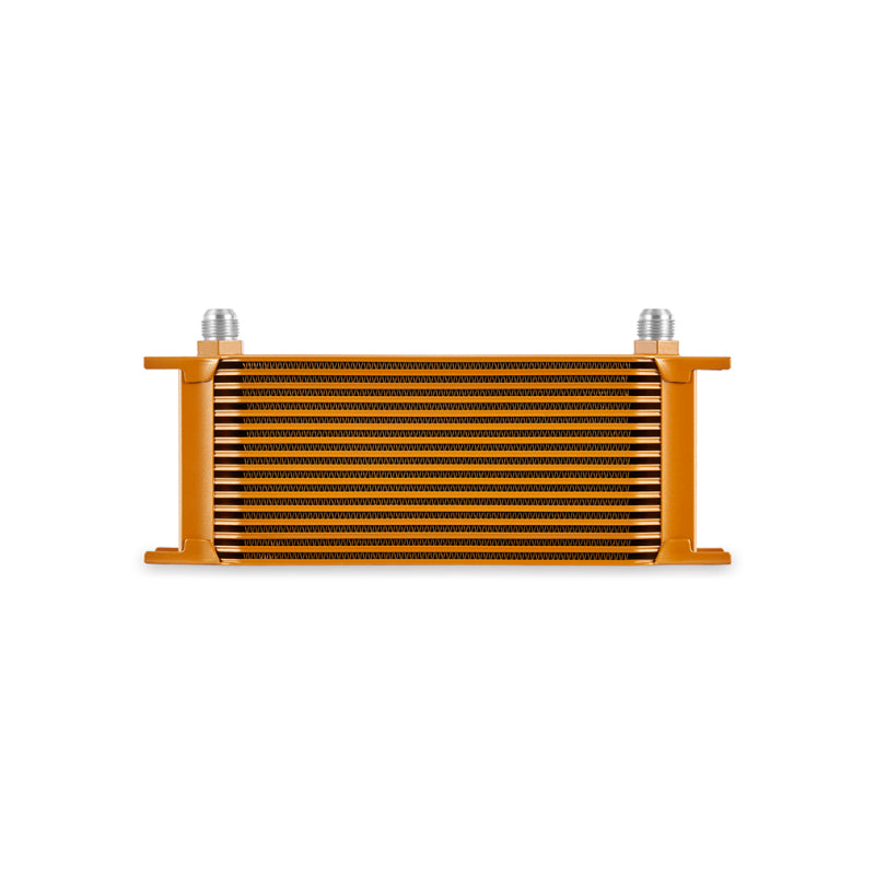 Load image into Gallery viewer, Mishimoto Universal 16-Row Oil Cooler Gold
