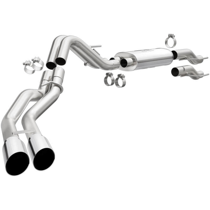 Load image into Gallery viewer, Magnaflow 15-21 Ford F-150 Street Series Cat-Back Performance Exhaust System- SS Polished Rear Exit
