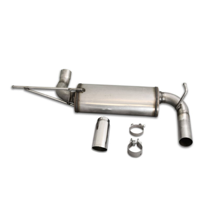 Load image into Gallery viewer, JBA 07-18 Jeep Wrangler JK 3.8L/3.6L 304SS Single Rear Exit Axle Back Exhaust
