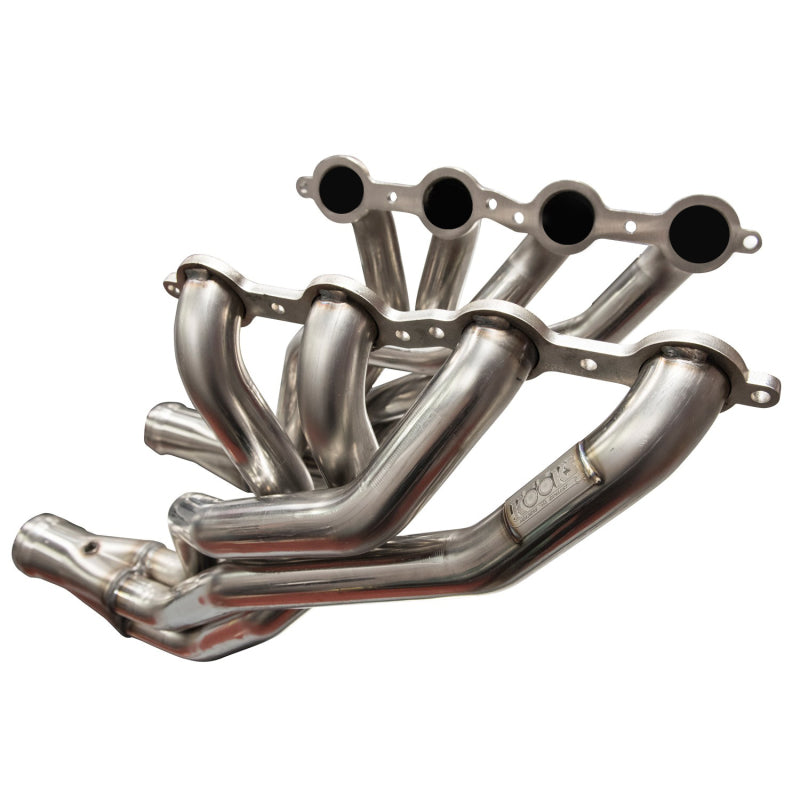 Load image into Gallery viewer, Kooks 10-14 Chevy Camaro SS LS3/L99/ 6.2L 1 7/8in x 3in SS LT Headers Inc 3in x 2 1/2in Green Catted
