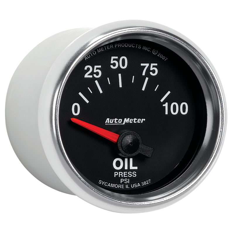 Load image into Gallery viewer, Autometer GS 0-100 PSI Short Sweep Electronic Oil Pressure Gauge
