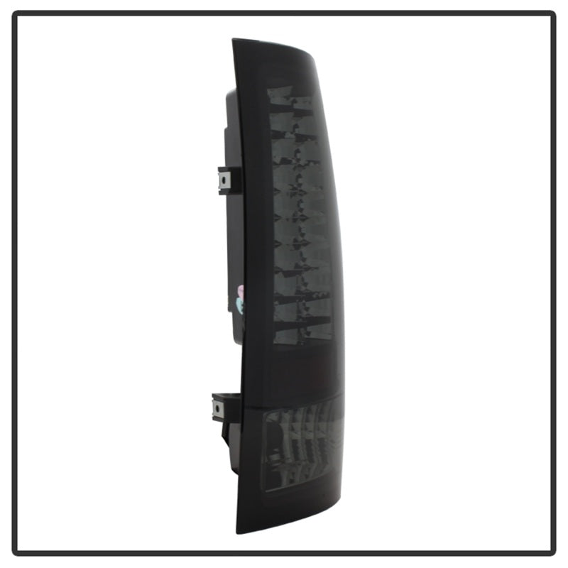 Load image into Gallery viewer, Spyder GMC Sierra 07-13 (Not 3500 Dually 4 Rear Wheels)LED Tail Lights Blk Smke ALT-YD-GS07-LED-BSM
