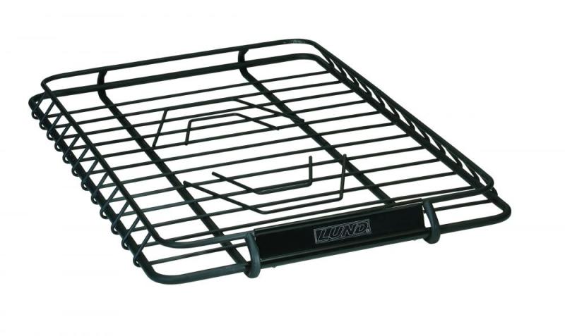 Load image into Gallery viewer, Lund Universal 39in X 45.125in Roof Rack Cargo Basket - Black
