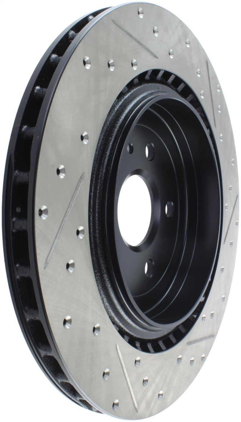 Load image into Gallery viewer, StopTech Slotted &amp; Drilled Sport Brake Rotor
