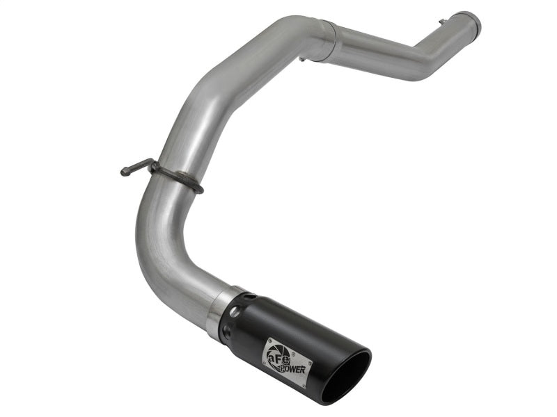 Load image into Gallery viewer, aFe LARGE Bore HD DPF-Back SS Exhaust w/ Black Tip 2016 Nissan Titan XD V8-5.0L (td)
