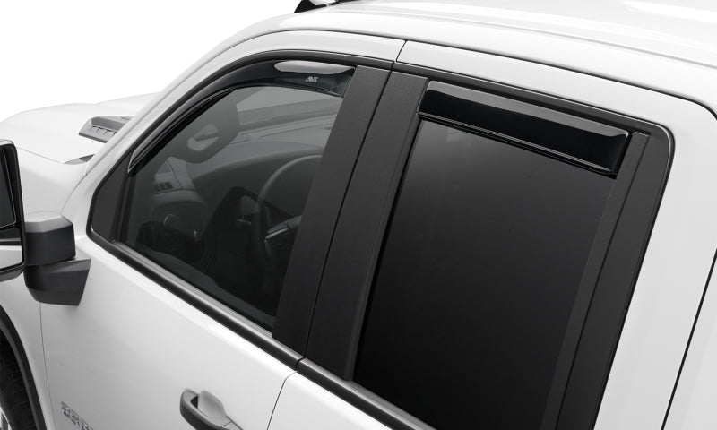 Load image into Gallery viewer, AVS 22-23 Toyota Tundra CC/CrewMax In-Channel Ventvisor Front &amp; Rear Window Deflectors 4pc - Smoke
