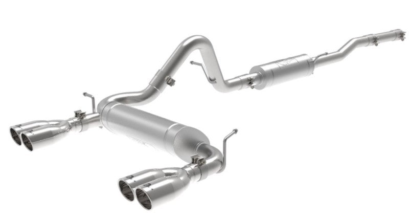 Load image into Gallery viewer, aFe Vulcan Series 2.5in 304SS Cat-Back Exhaust 07-18 Jeep Wrangler (JK) V6-3.6/3.8L w/ Polished Tips
