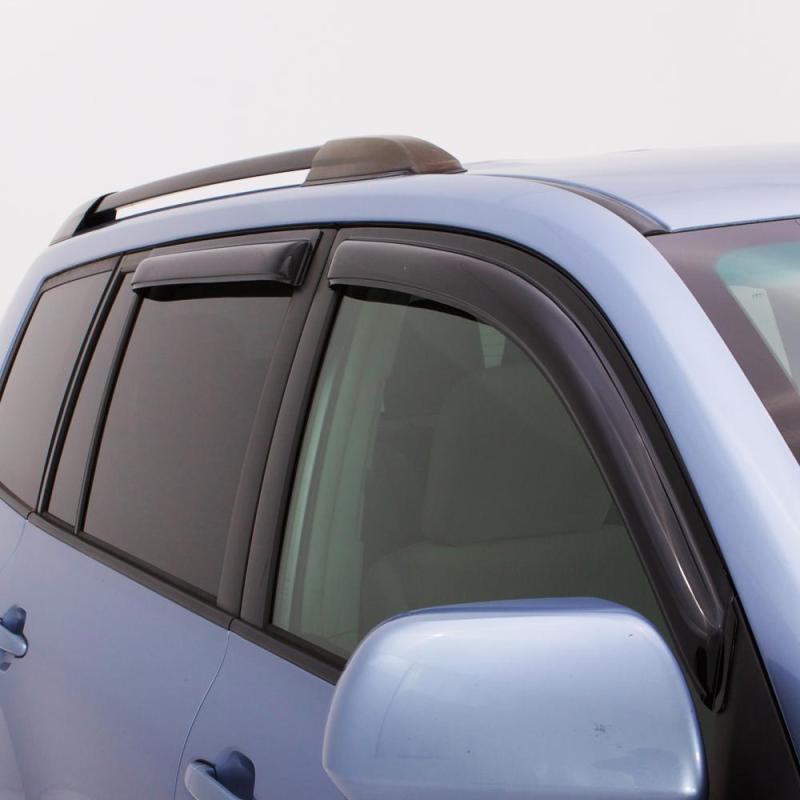 Load image into Gallery viewer, AVS 06-10 Dodge Charger Ventvisor Outside Mount Window Deflectors 4pc - Smoke
