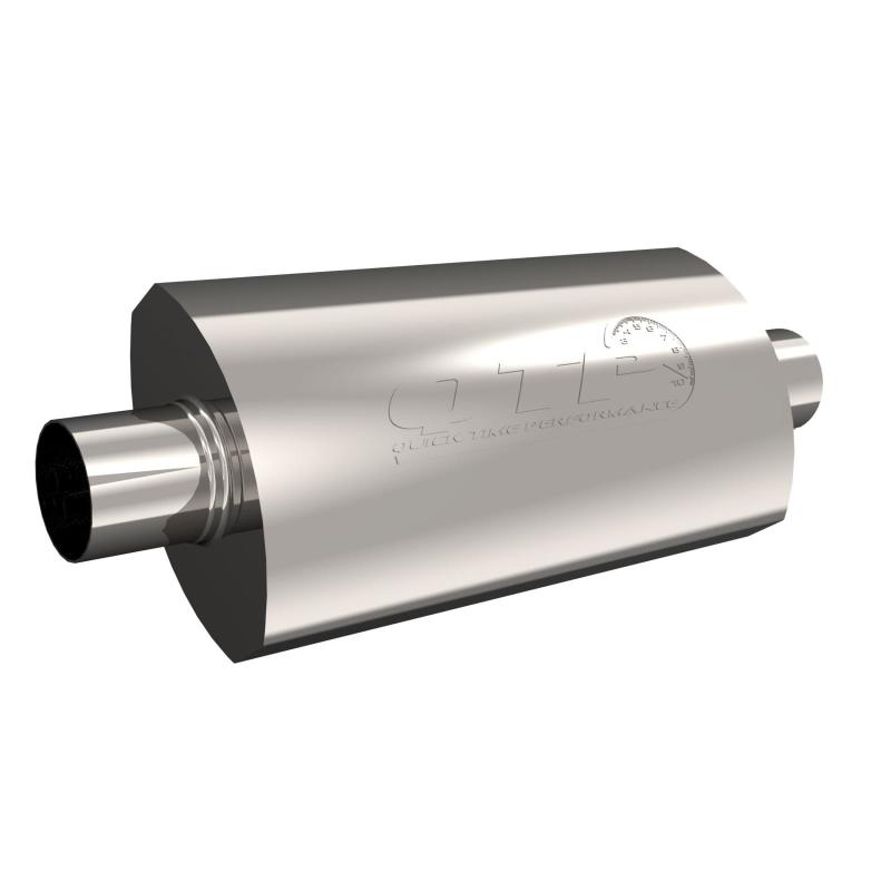 Load image into Gallery viewer, QTP 2.5in Weld-On 304SS AR3 Muffler
