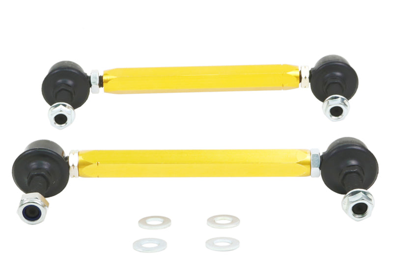Load image into Gallery viewer, Whiteline Universal Swaybar Link Kit-Heavy Duty Adj Steel Ball w/ 10mm Ball/Ball
