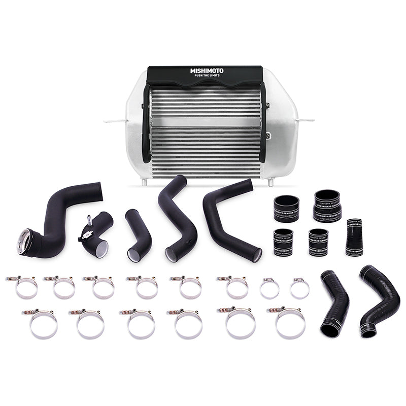 Load image into Gallery viewer, Mishimoto 2011-2014 Ford F-150 EcoBoost Silver Intercooler w/ Black Pipes
