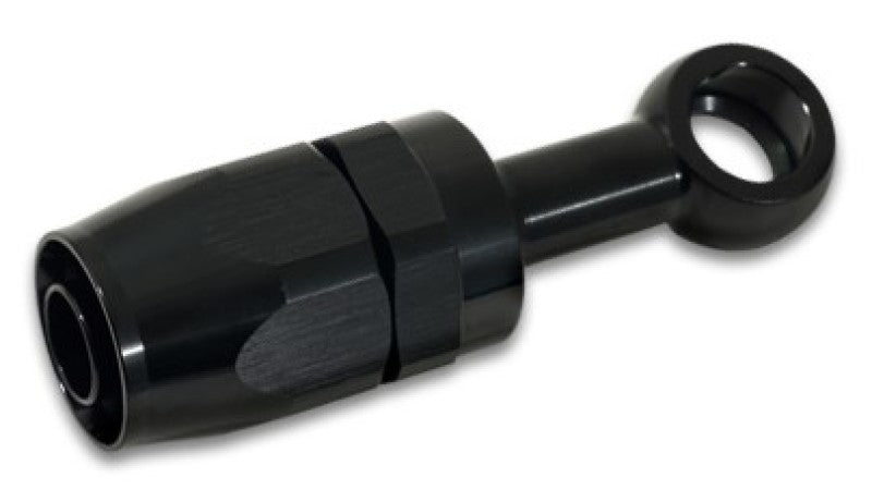 Load image into Gallery viewer, Vibrant -8AN Banjo Hose End Fitting for use with M18 Banjo Bolt - Aluminum Black
