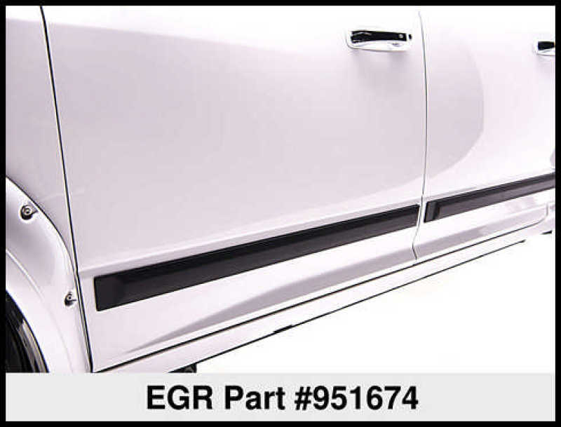 Load image into Gallery viewer, EGR Crew Cab Front 41.5in Rear 38in Rugged Style Body Side Moldings (951674)
