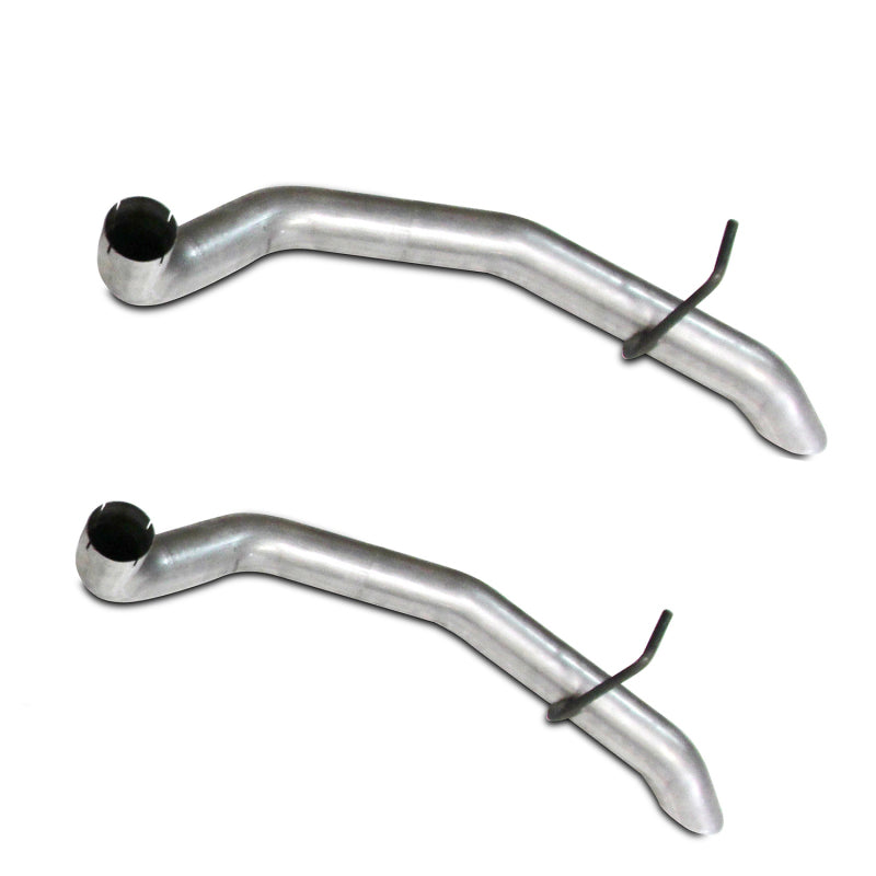 Load image into Gallery viewer, BBK 87-93 Mustang GT Cat Back Kit Varitune Mufflers - Aluminized turn downs
