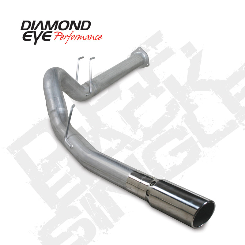 Load image into Gallery viewer, Diamond Eye KIT 4in DPF BACK Single SS: 2011 FORD 6.7L PWRSTROKE F250/F350
