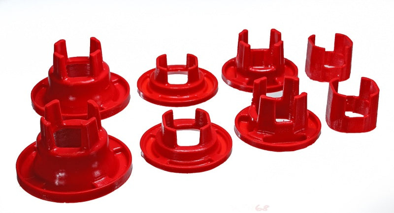 Load image into Gallery viewer, Energy Suspension 10 Chevy Camaro Red Rear Sub-Frame Mount Insert Bushing Set
