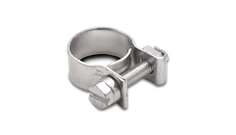 Load image into Gallery viewer, Vibrant Fuel Injector Style Mini Hose Clamps 10-12mm clamping range Pk of 10 Zinc Plated Mild Steel
