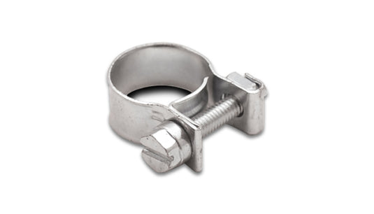 Vibrant Fuel Injector Style Mini Hose Clamps 10-12mm clamping range Pk of 10 Zinc Plated Mild Steel