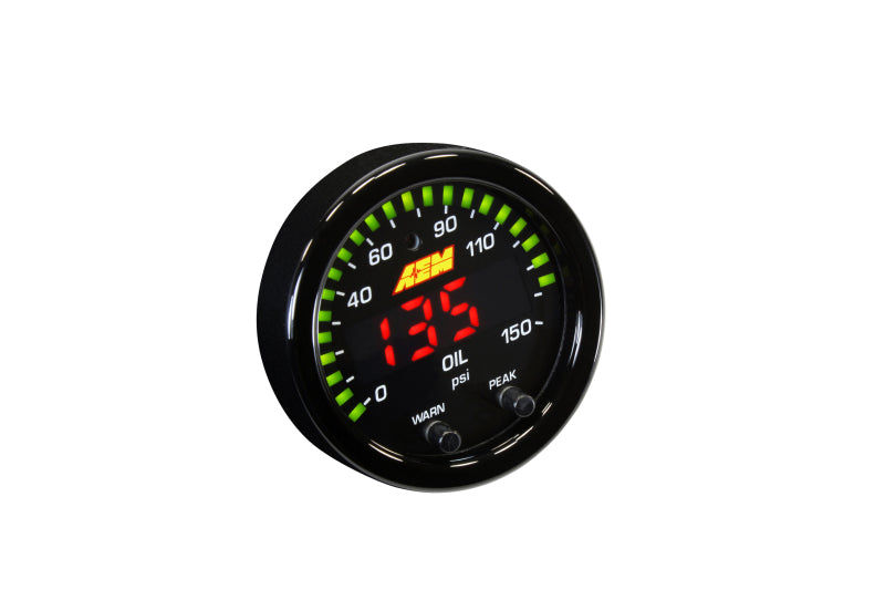 Load image into Gallery viewer, AEM X-Series 0-150 Oil Pressure Gauge Kit
