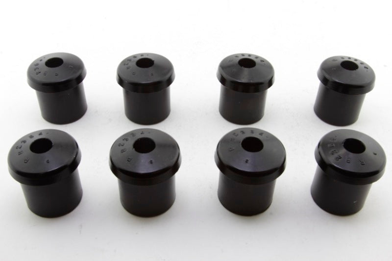 Load image into Gallery viewer, Whiteline 10/65-73 Ford Mustang Rear Spring Eye Rear and Shackle Bushings (35mm OD/12.6mm ID)
