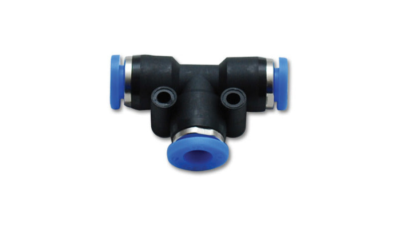 Load image into Gallery viewer, Vibrant Union inTin Pneumatic Vacuum Fitting - for use with 5/32in (4mm) OD tubing
