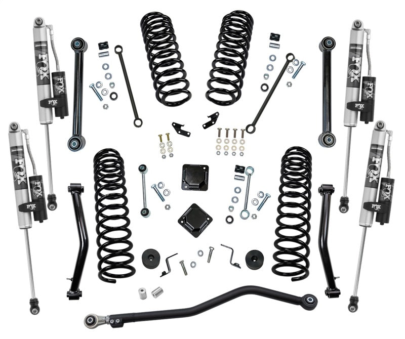 Load image into Gallery viewer, Superlift 20-22 Jeep Gladiator JT (NO Mojave) 4WD 4in Dual Rate Coil Lift Kit w/Fox 2.0 Res Shocks
