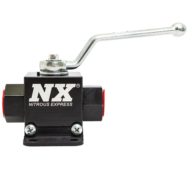 Load image into Gallery viewer, Nitrous Express Lightweight Billet In-Line Valve 1.5in I.D (Without Fittings)
