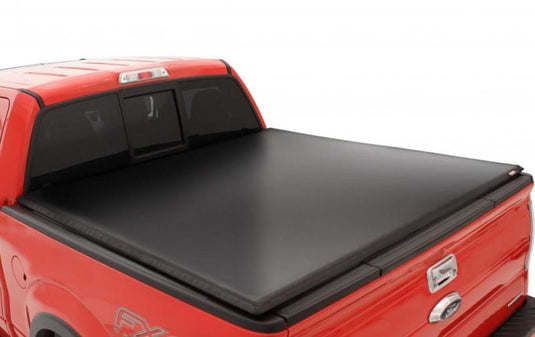 Lund 05-15 Toyota Tacoma (6ft. Bed) Genesis Tri-Fold Tonneau Cover - Black