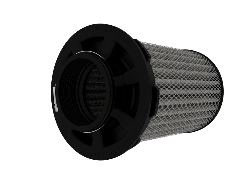 Load image into Gallery viewer, aFe MagnumFLOW Air Filter - Pro DRY S 2.5 Inlet x 4.5in B x 4.5in T x 7in H (Inv)
