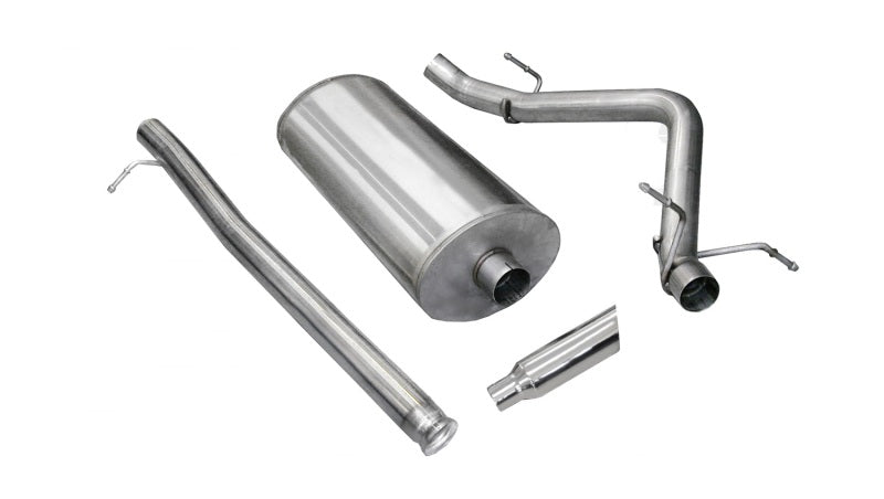 Load image into Gallery viewer, Corsa 2007-2009 Chevrolet Silverado Crew Cab/Short Bed 1500 6.2L V8 Polished Sport Cat-Back Exhaust
