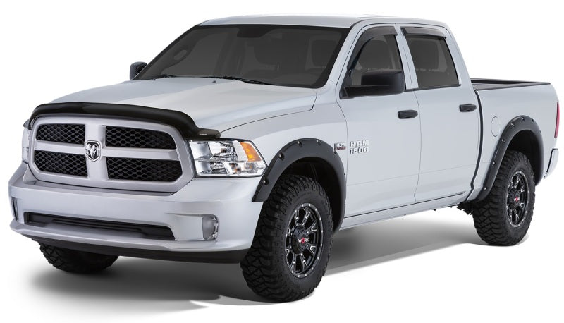 Load image into Gallery viewer, Stampede 2009-2018 Dodge Ram 1500 Extended Cab Pickup Tape-Onz Sidewind Deflector 4pc - Smoke
