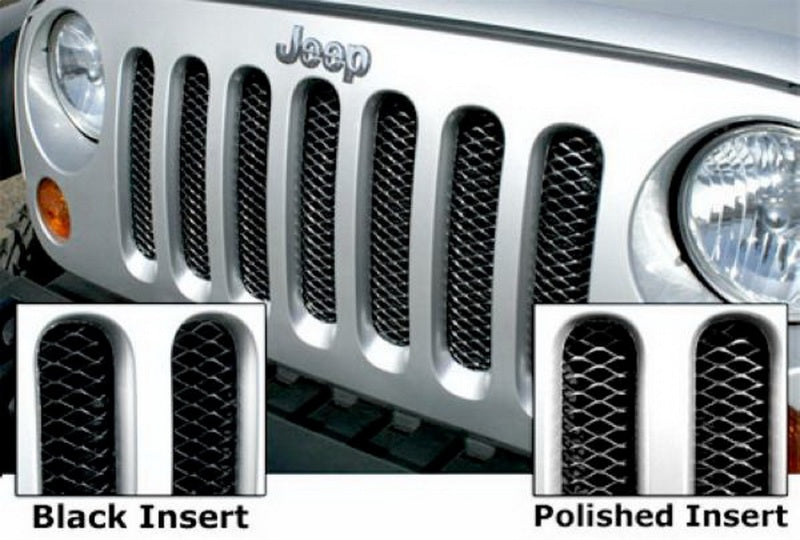 Load image into Gallery viewer, Rampage 2007-2018 Jeep Wrangler(JK) Grille 3D Single Piece - Black
