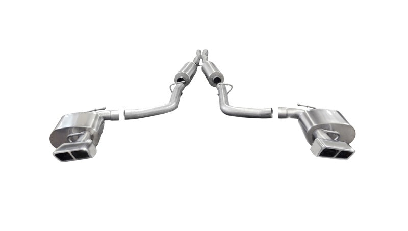 Load image into Gallery viewer, Corsa 2014-2014 Dodge Challenger SRT-8 6.4L V8 Auto Polished Xtreme Cat-Back Exhaust
